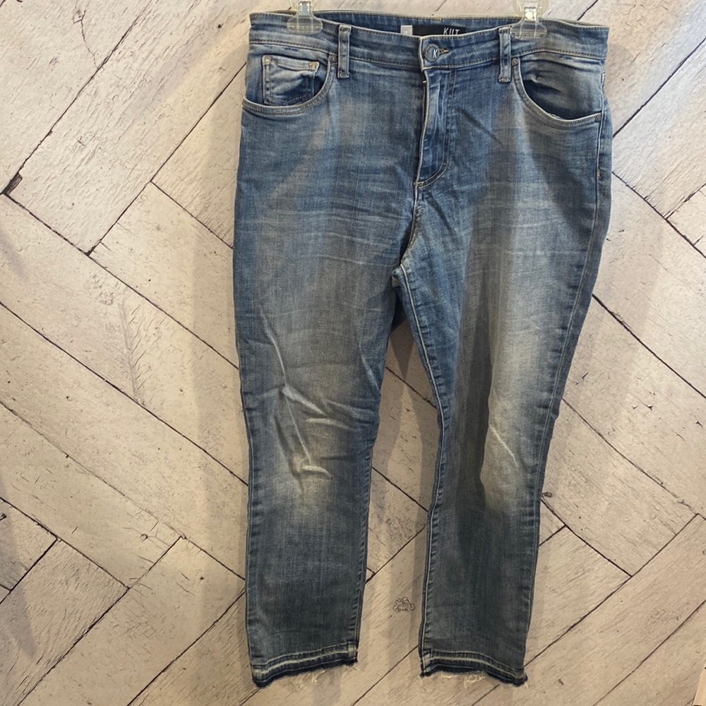 Kut from the Kloth Reese high rise ankle straight leg